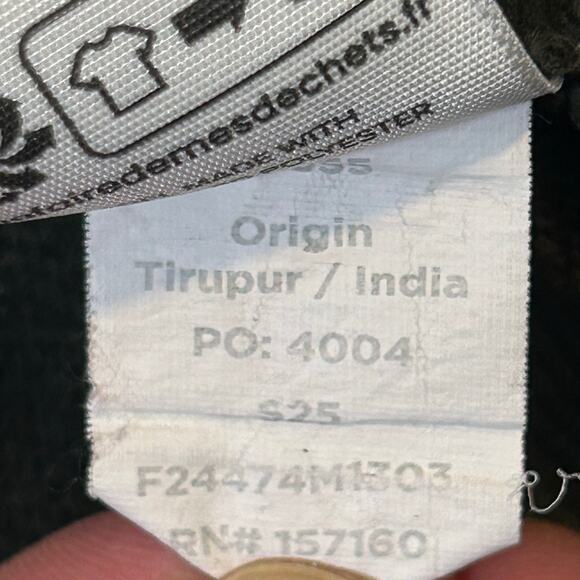 Cotopaxi llama logo men's green logo hoodie woods color sweatshirt size S - Picture 11 of 11